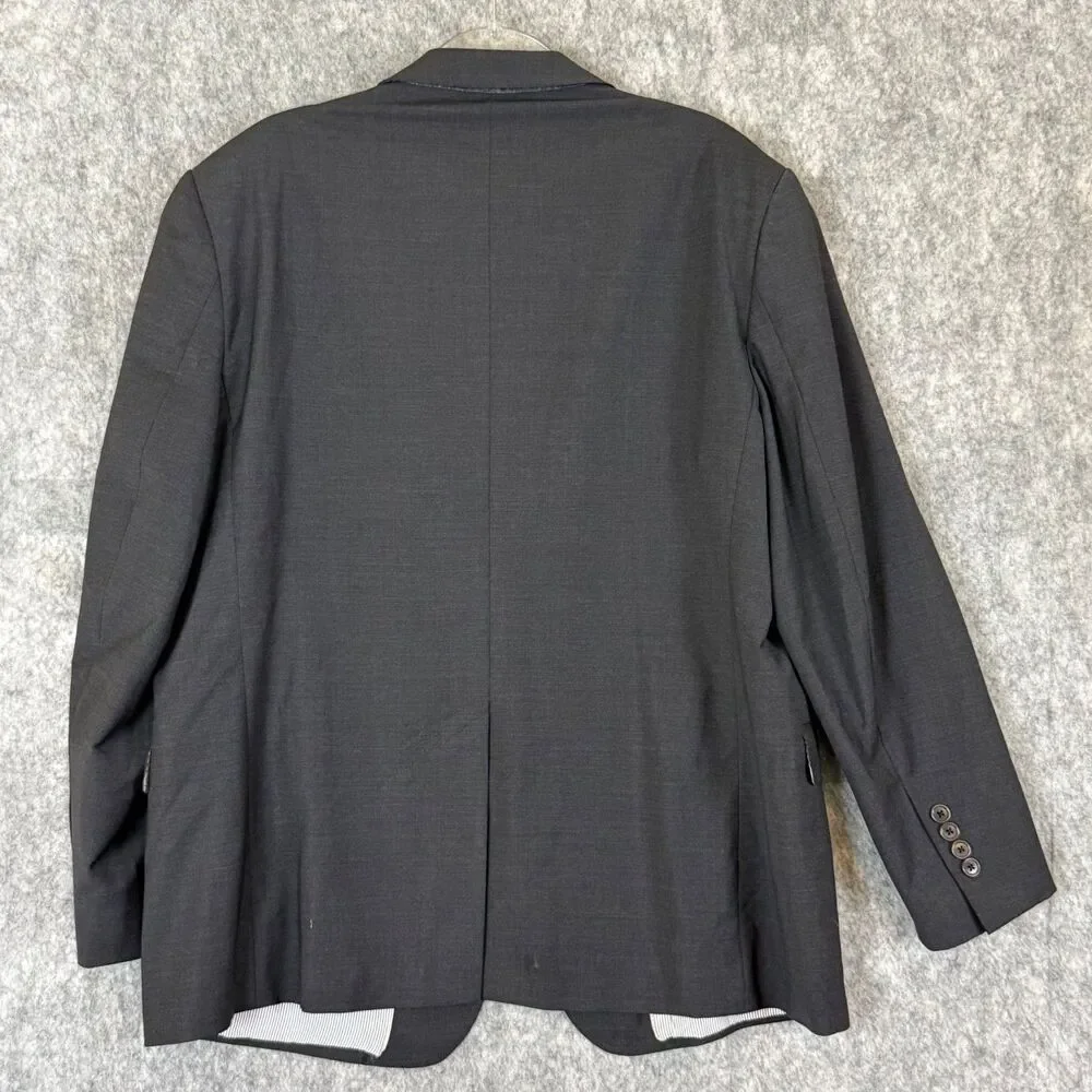 Brooks Brothers Explorer Regent Fit Men's 48R Dark Gray Wool Blend Blazer